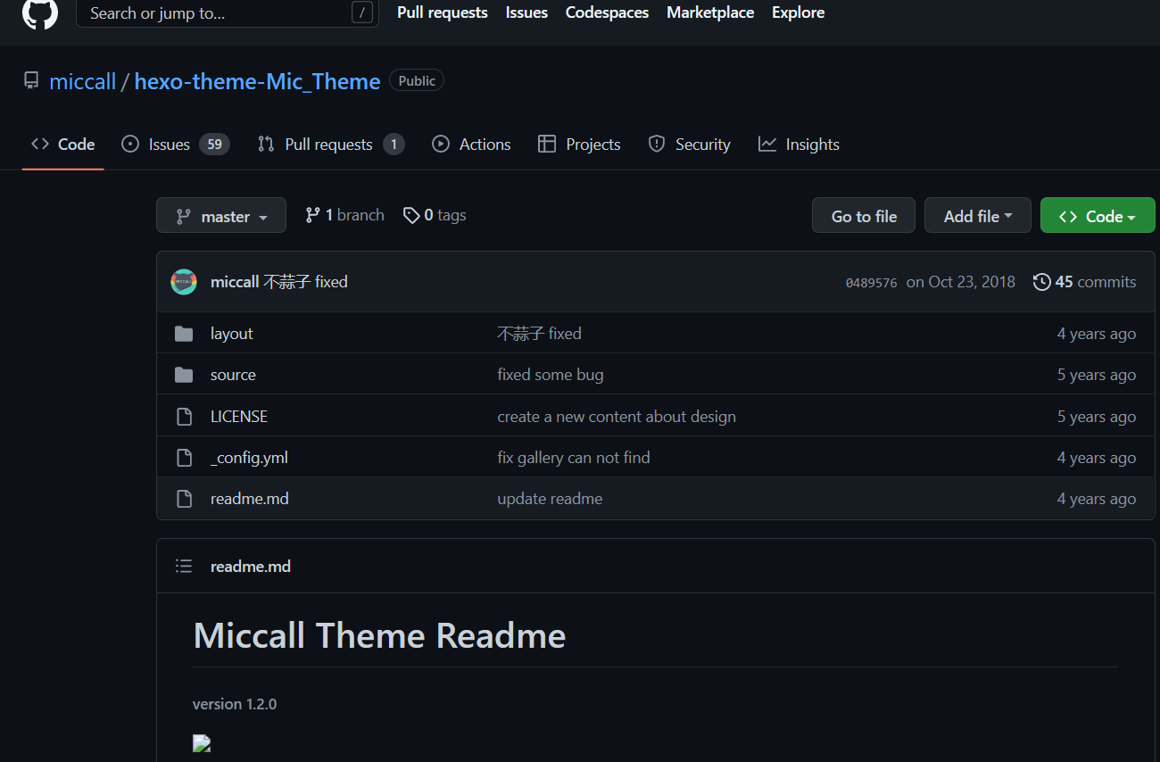 miccalltheme